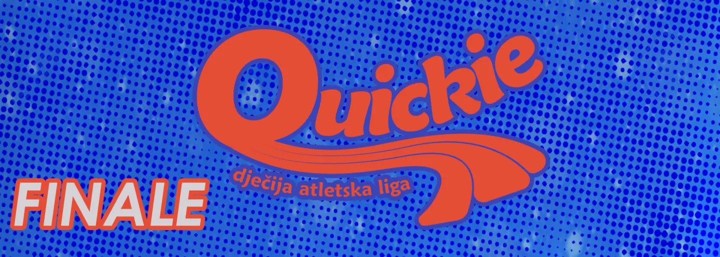 Raspis za Finalno kolo Quickie dječije atletske lige