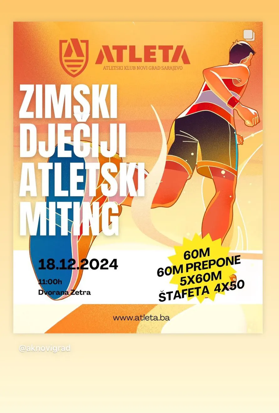 Zimski dječji atletski miting