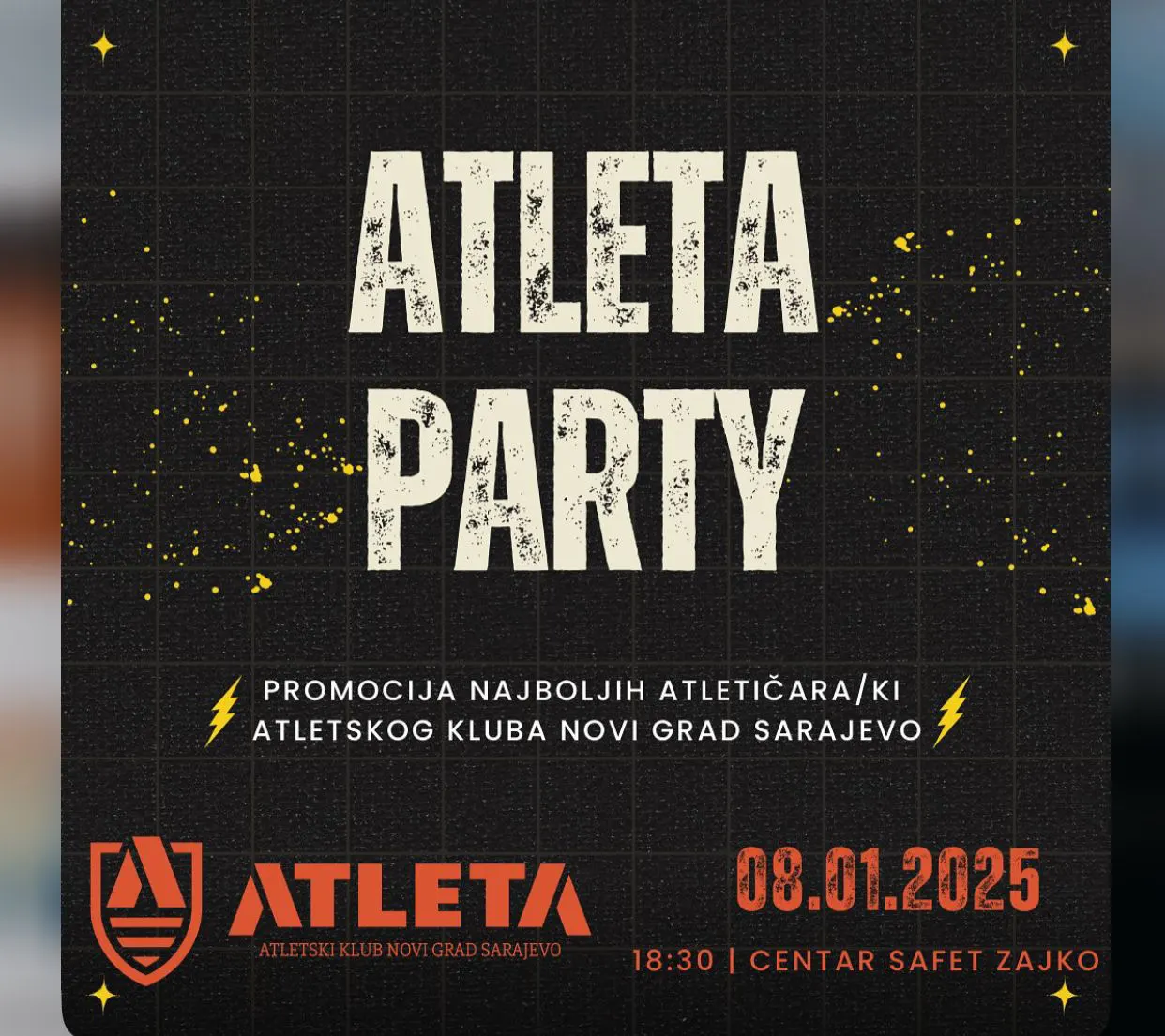 Atleta Party – Noć Za Pamćenje